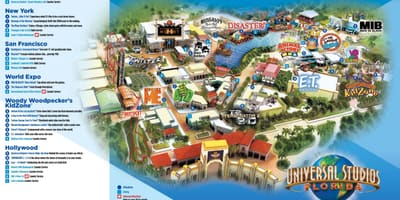 Orlando Universele kaart