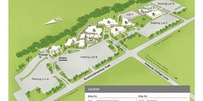 Valencia kollege oos kampus kaart
